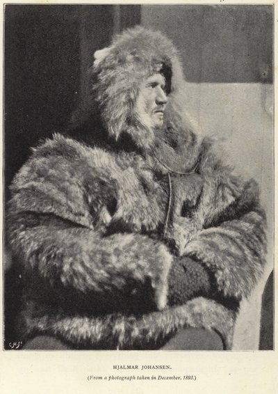 Ritratto di Hjalmar Johansen da Norwegian Photographer