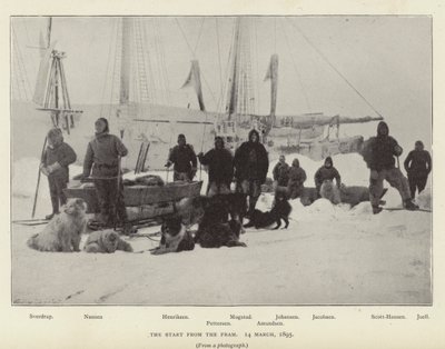 La partenza dalla Fram da Norwegian Photographer