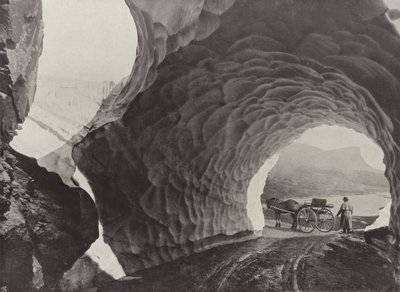 Tunnel attraverso la neve, Passo di Hauklid da Norwegian Photographer