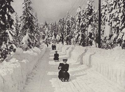 Sport invernali vicino a Kristiania da Norwegian Photographer
