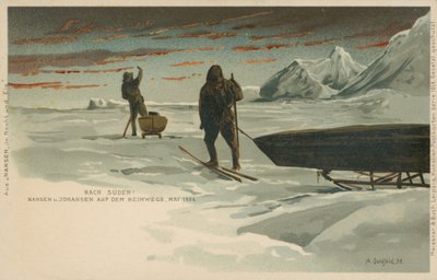 Spedizione Fram di Nansen, maggio 1896 da Norwegian School