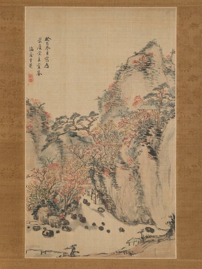 Paesaggio autunnale a Eigenji da Nukina Kaioku