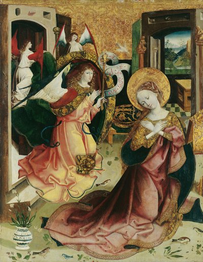 Annunciazione a Maria da Oberösterreichischer Maler