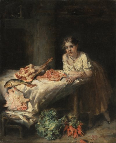 La cucina del borghese da Octave Tassaert
