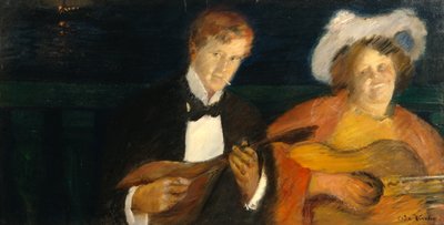 Uccelli notturni, Bokken Lasson e Sten Drewsen da Oda Krohg