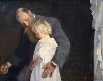 Povero piccolo (Chrisitan Krohg e Nana) da Oda Krohg