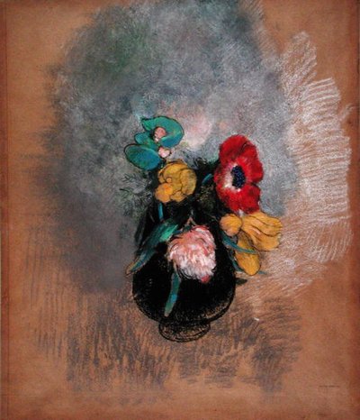 Anemoni e tulipani da Odilon Redon