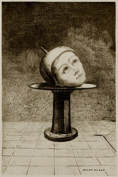 Sulla ciotola da Odilon Redon