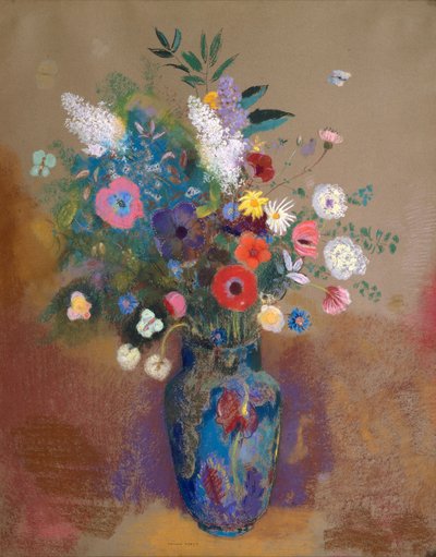 Bouquet di fiori, c.1905 da Odilon Redon