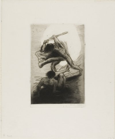 Caino e Abele da Odilon Redon