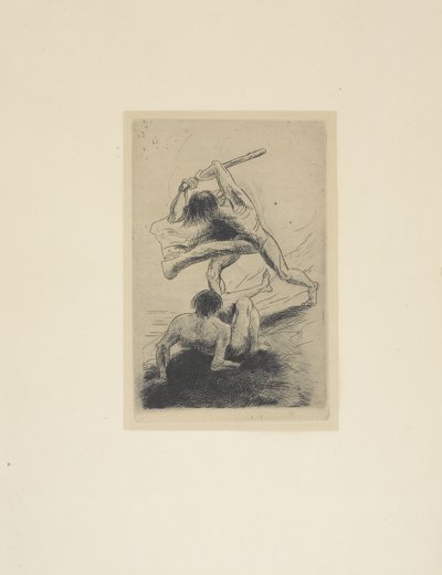 Caino e Abele da Odilon Redon