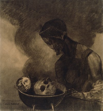 Calderone della strega da Odilon Redon