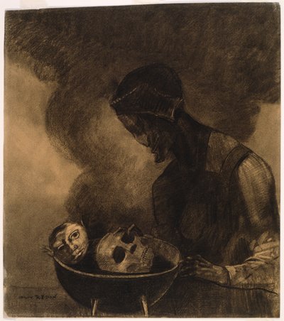 Calderone della Strega da Odilon Redon