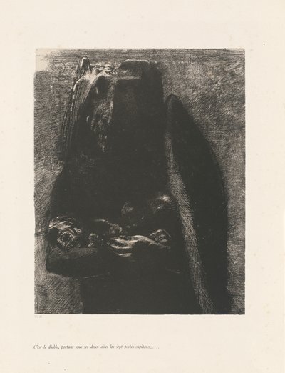 È il diavolo da Odilon Redon