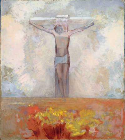 Cristo in croce, c. 1910 da Odilon Redon