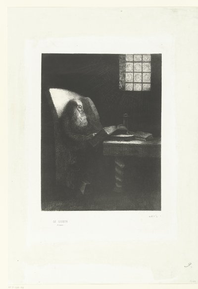 Il lettore da Odilon Redon
