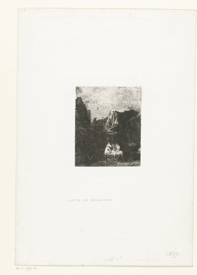 I due piccoli cavalieri da Odilon Redon