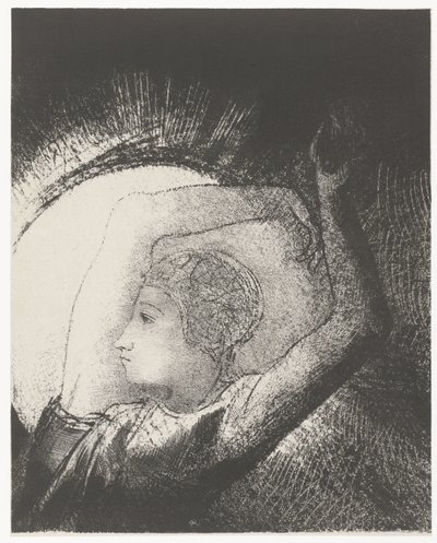 Una donna vestita di sole (Apocalisse di San Giovanni) da Odilon Redon