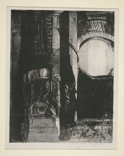 E ovunque ci sono colonne di basalto da Odilon Redon