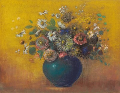 Bouquet di fiori da Odilon Redon