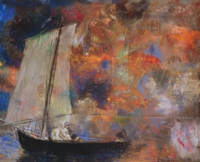 Nuvole di fiori da Odilon Redon