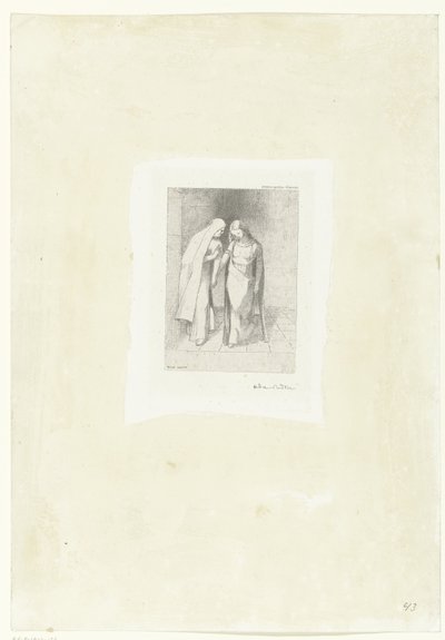 Conversazione misteriosa da Odilon Redon