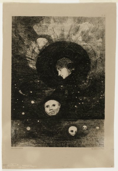 Germinazione, tavola due da In Sogni da Odilon Redon