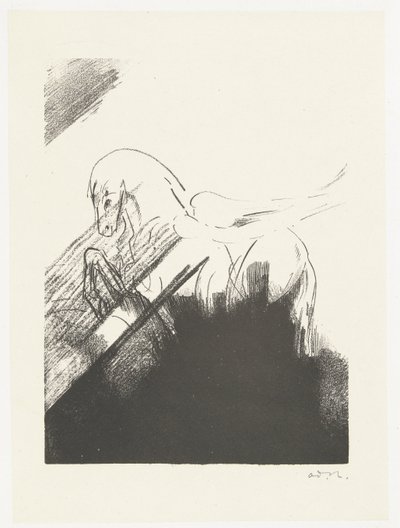 Cavallo alato da Odilon Redon