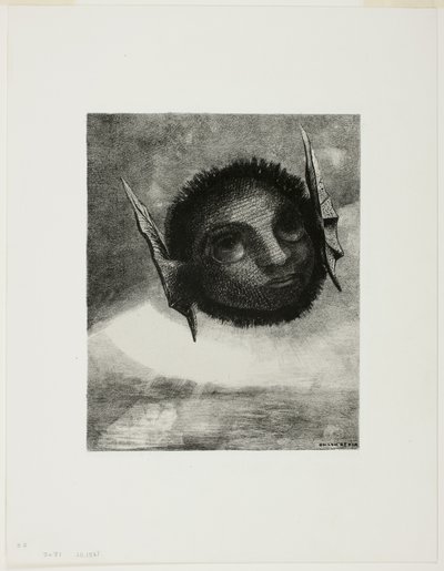 Gnomo, tavola sei da In Dreams da Odilon Redon
