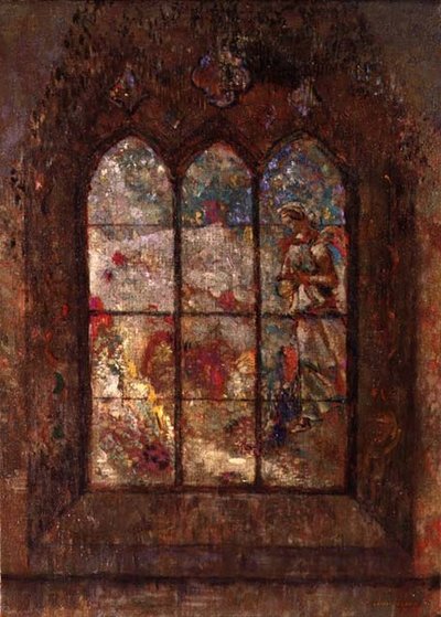 Apparizione gotica da Odilon Redon