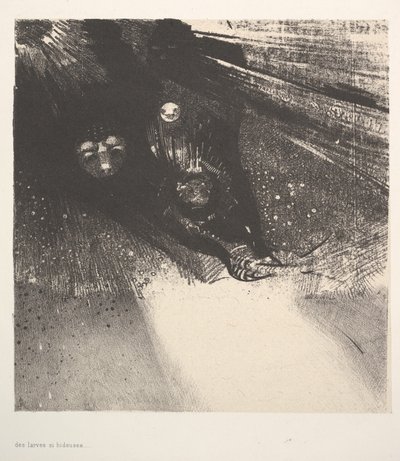 Larve orribili da Odilon Redon
