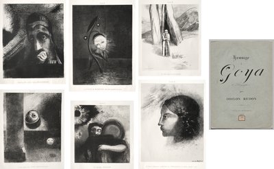 Omaggio a Goya da Odilon Redon