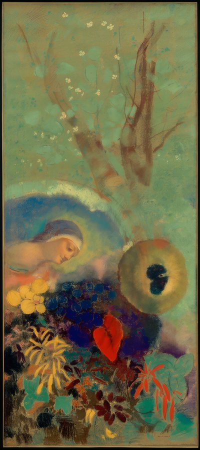 Omaggio a Leonardo da Vinci da Odilon Redon