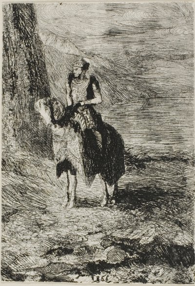 Cavaliere in attesa da Odilon Redon