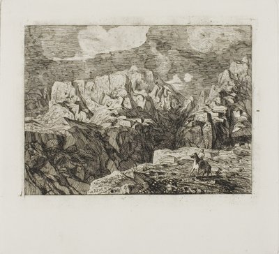 Cavaliere in montagna da Odilon Redon