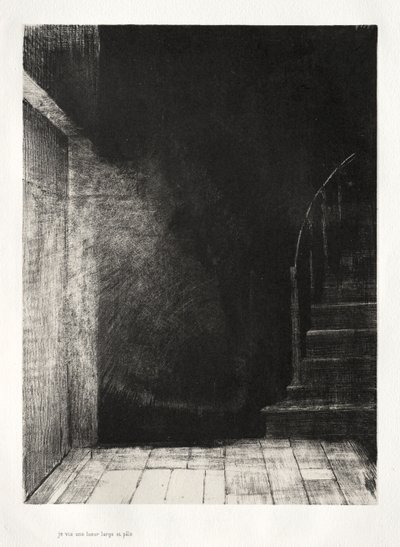 Vidi un Lampo di Luce, Grande e Pallido da Odilon Redon