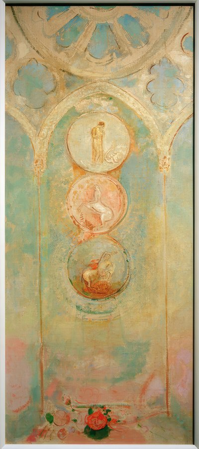 Cartone per una vetrata da Odilon Redon