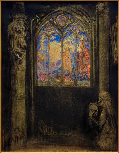 Vetrata da Odilon Redon