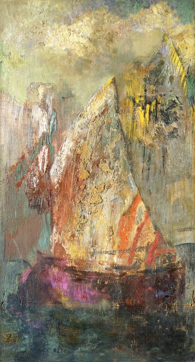 La barca da Odilon Redon