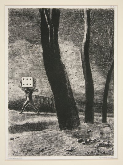 Le Joueur (Il Giocatore), dal portfolio Dans le rêve (Nel Sogno) da Odilon Redon