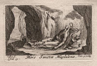 I Penitenti: Morte di Santa Maddalena da Odilon Redon