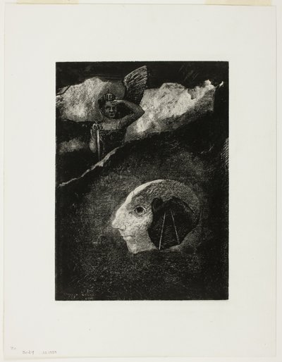 Limbo, tavola quattro da In Dreams da Odilon Redon