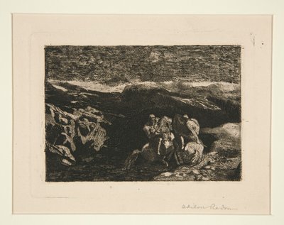 Lotta di cavalieri da Odilon Redon