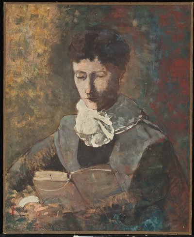 Madame Camille Redon che legge da Odilon Redon