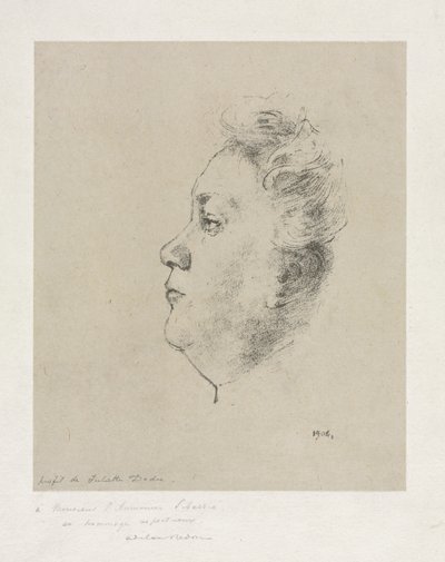 Mlle. Juliette Dodu, 1904 da Odilon Redon