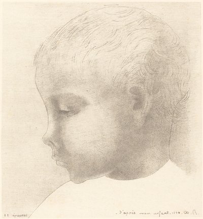 Mon Enfant (Il mio bambino) da Odilon Redon