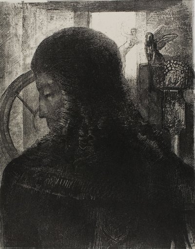 Vecchio cavaliere da Odilon Redon