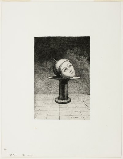 Sul Piatto, tavola dieci da In Sogni da Odilon Redon