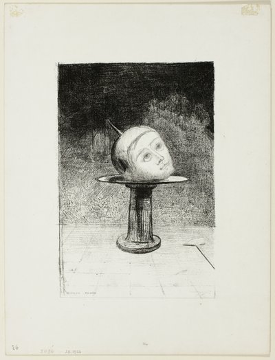 Sul Piatto, tavola dieci da Nei Sogni da Odilon Redon