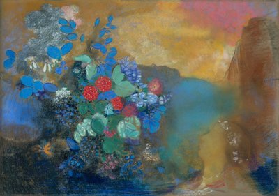 Ofelia tra i fiori, c.1905-8 da Odilon Redon